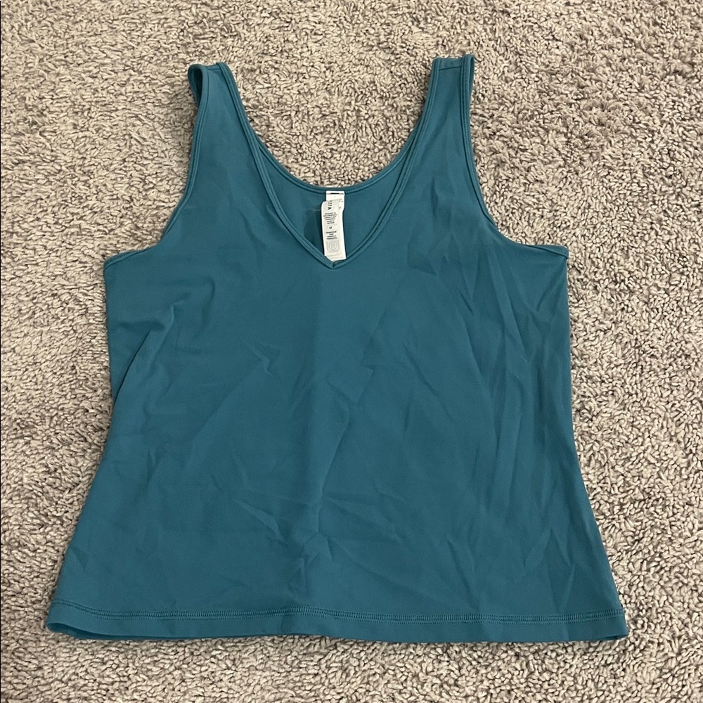 Athleta Teal Tank Top